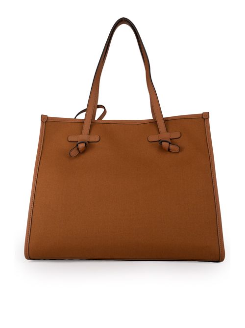 Borsa Shopping Marcella in canvas Cuoio GIANNI CHIARINI | BS 6850 COMMCUOIO-CORDA-CARAMEL